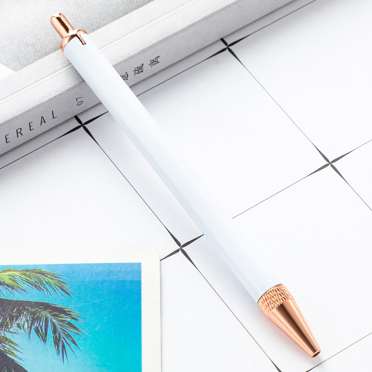 Wholesale Creative Diy Thermal Sublimation Blank Heat Transfer Metal Ballpoint Pen